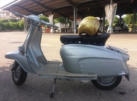 Lambretta 150 silver special,