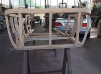 Scocca in legno per Fiat