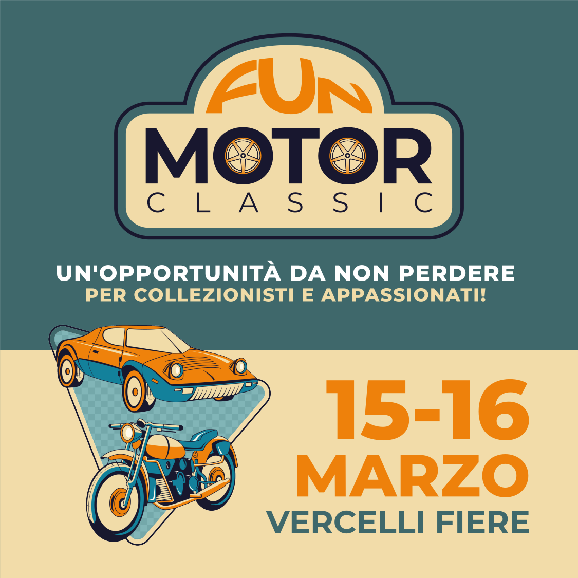 Fun Motor Classic - Vercelli Fiere - 15-16 marzo 2025